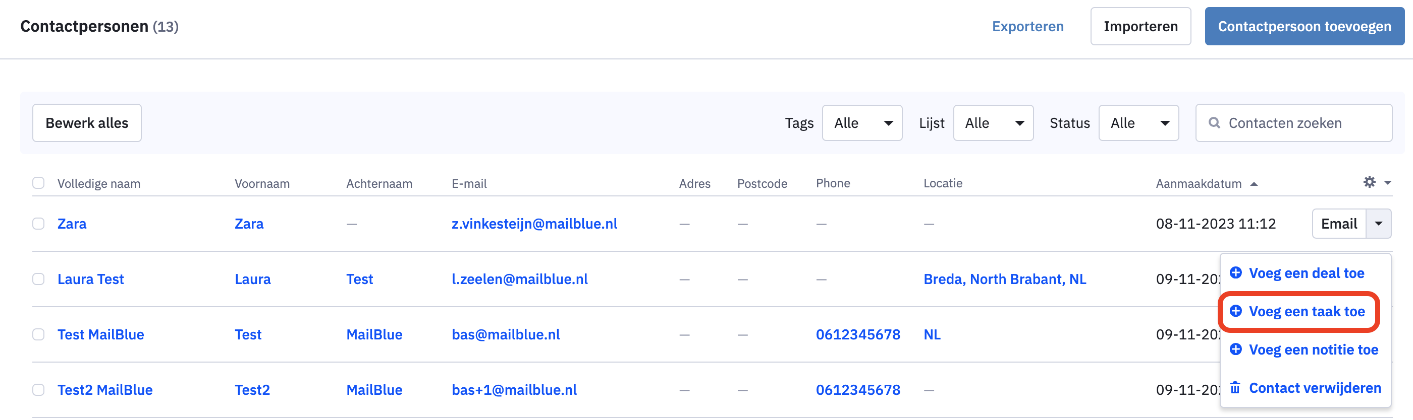 Taak toevoegen vanuit contactoverzicht.png